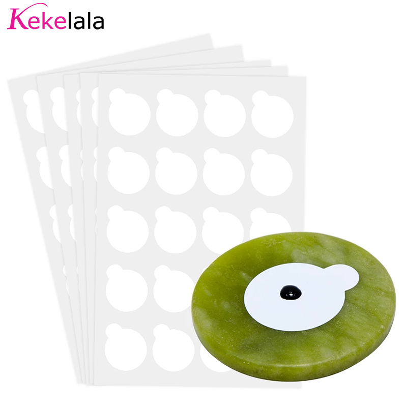 Eyelash Extension Adhesive - 100pcs Eyelash Extension Glue Stickers Shim