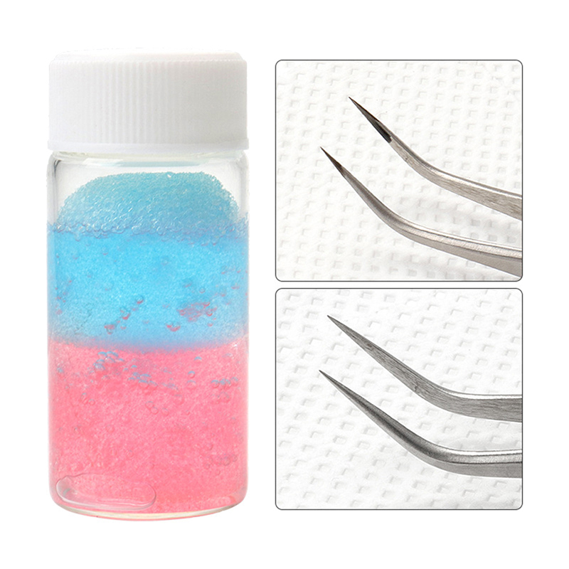 Lash Extension Tweezers - Eyelashes Tweezers Cleaner Lash Glue Extension
