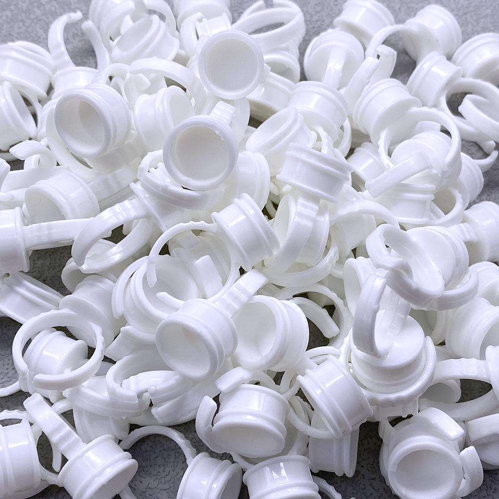 100Pcs Disposable Glue Ring Cu - đánh giá và giá Eyelash Extension Adhesive