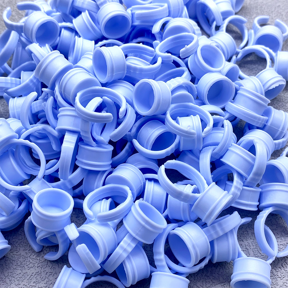 100Pcs Disposable Glue Ring Cu - đánh giá và giá Eyelash Extension Adhesive