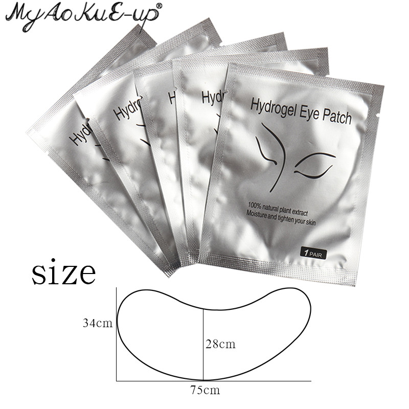 Mắt Miếng Lót 50 Cặp Lông Mi H - đánh giá và giá Eyelash Extension Eye Mask