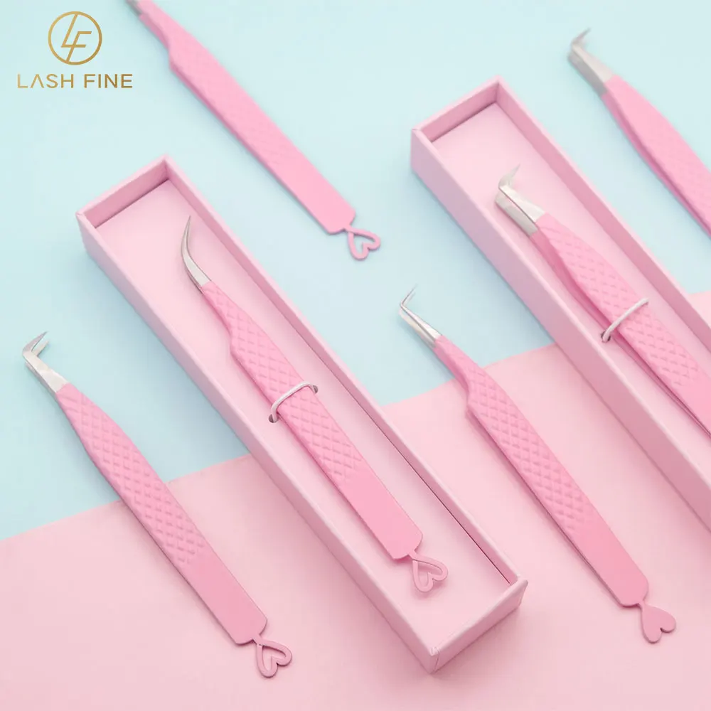 Heart-Shaped Eyelash Extension - đánh giá và giá Lash Extension Tweezers