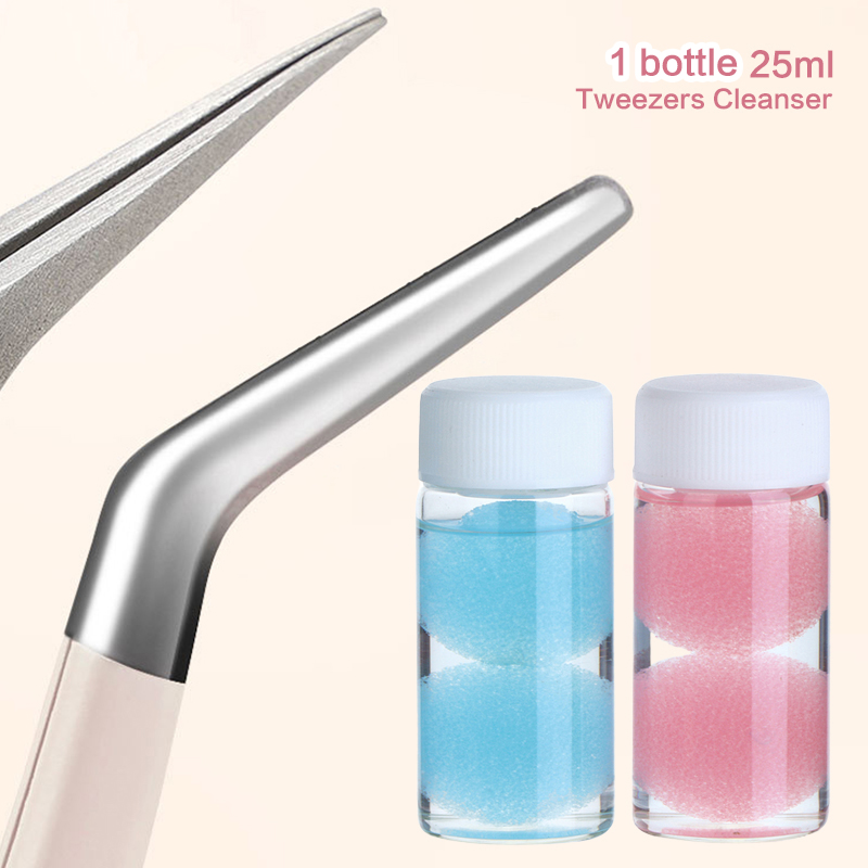 Eyelashes Tweezers Cleaner Las - đánh giá và giá Lash Extension Tweezers