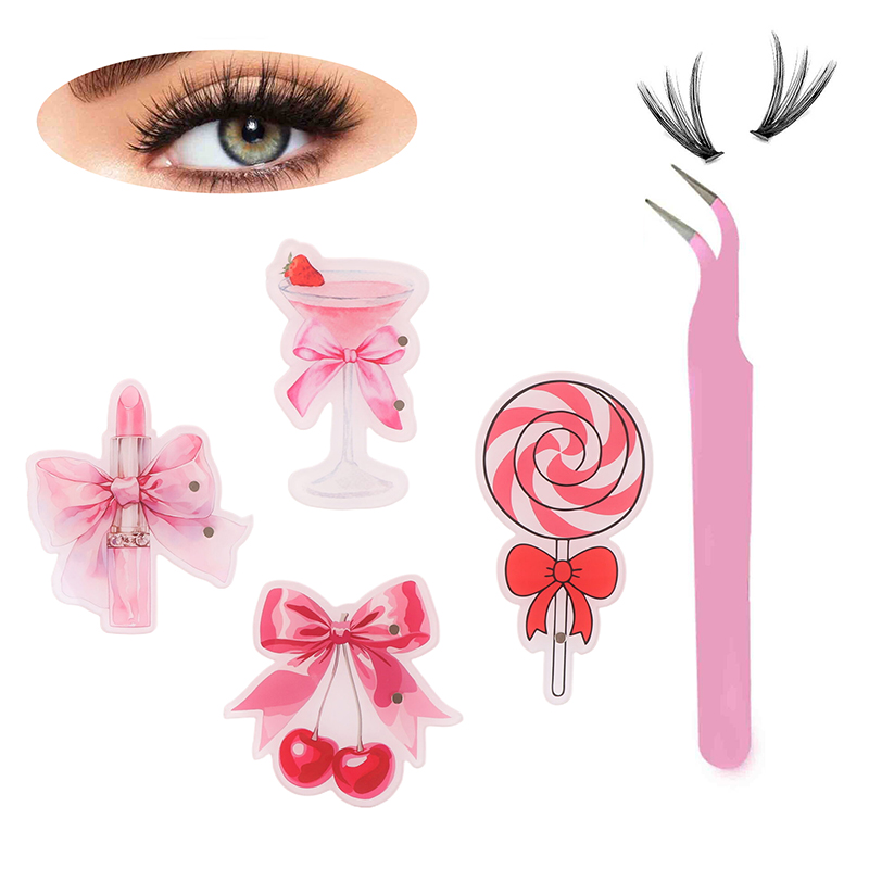 Pink Acrylic Eyelash Extension - đánh giá và giá Eyelash Extension Menu