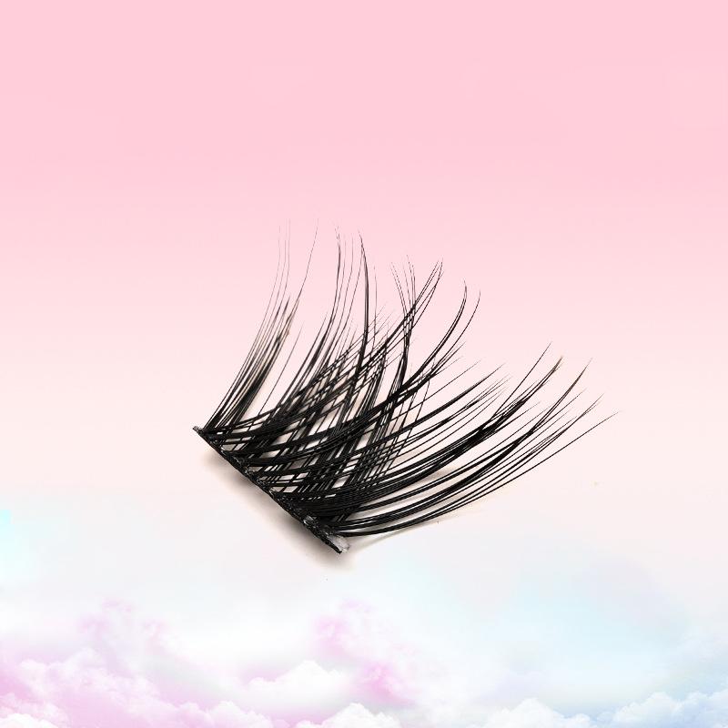 80 Single Clusters Skew Flying - đánh giá và giá Eyelash Extension Hybrid