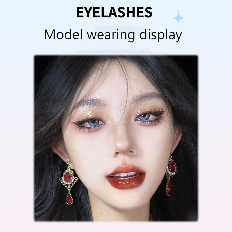 80 Single Clusters Skew Flying - đánh giá và giá Eyelash Extension Hybrid