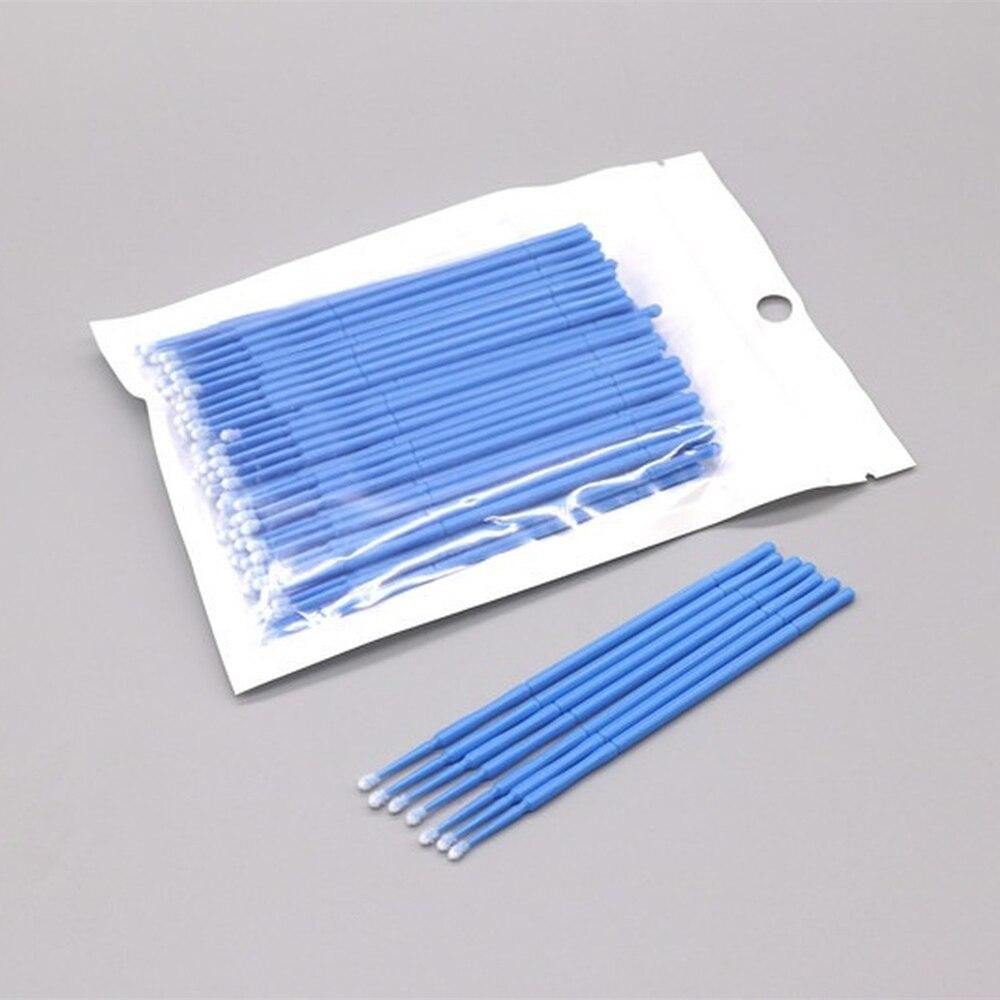 100pcs/lot Micro Brushes Make  - đánh giá và giá Eyelash Extension Adhesive