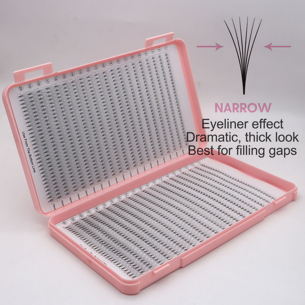 XXL Tray PBT Hybrid Premade La - đánh giá và giá Eyelash Extension Hybrid