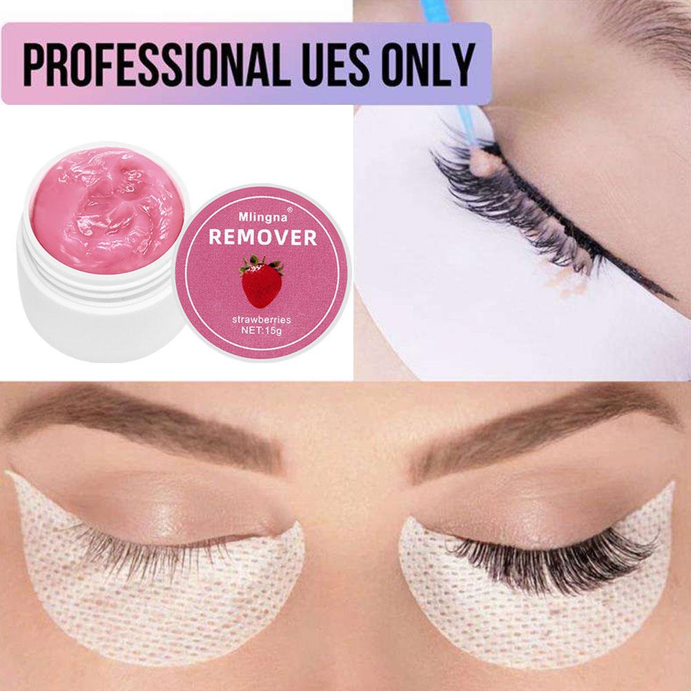 Eyelash Glue Remover CreamTran - đánh giá và giá Eyelash Extension Adhesive