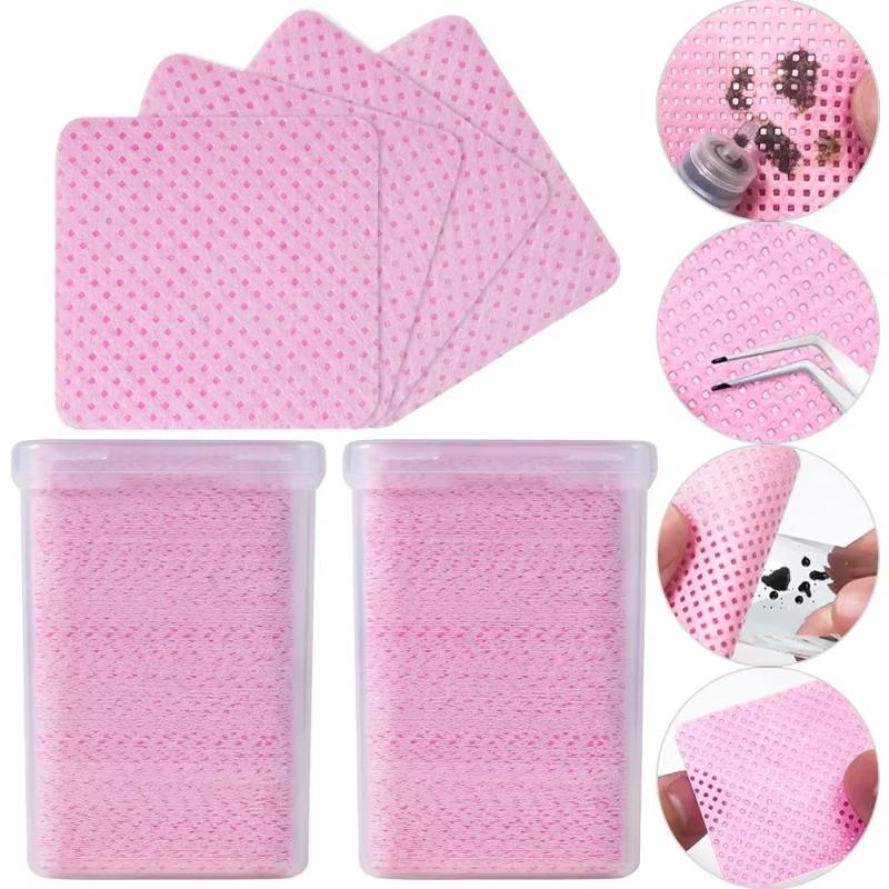 200Pcs Lint‑Free Nail Wipes Ey - đánh giá và giá Eyelash Extension Glue Remover