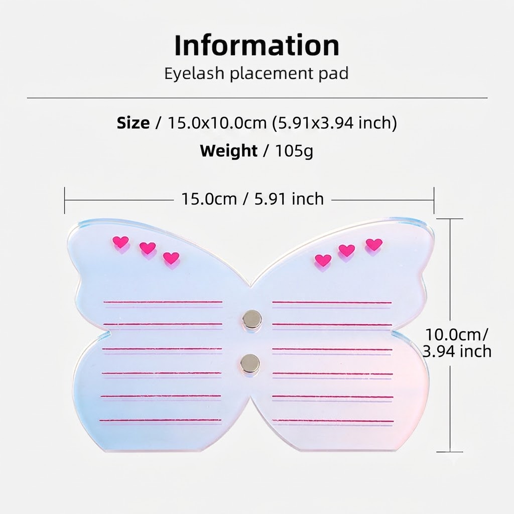 Upgraded Lash Extension Palett - đánh giá và giá Eyelash Extension Menu