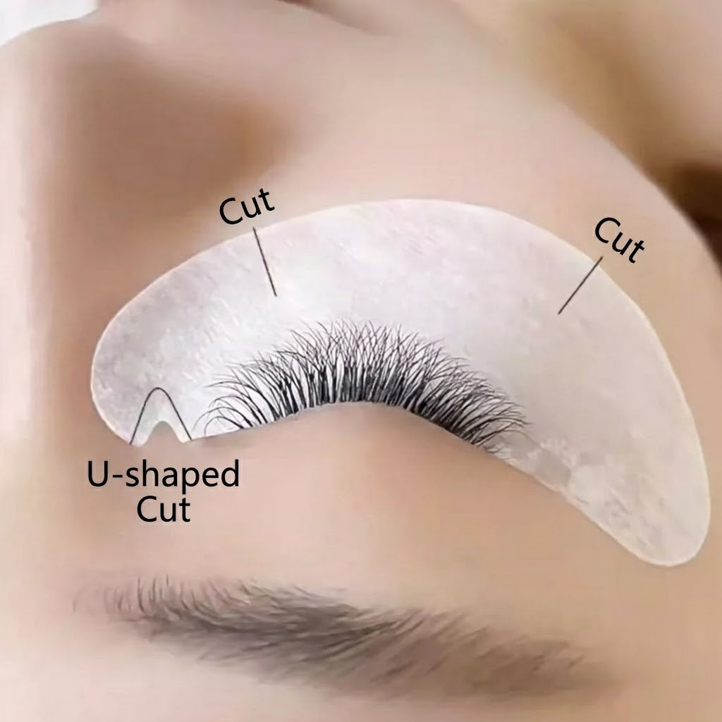 50 Pairs U-Shaped Under Eye Pa - đánh giá và giá Eyelash Extension Eye Mask