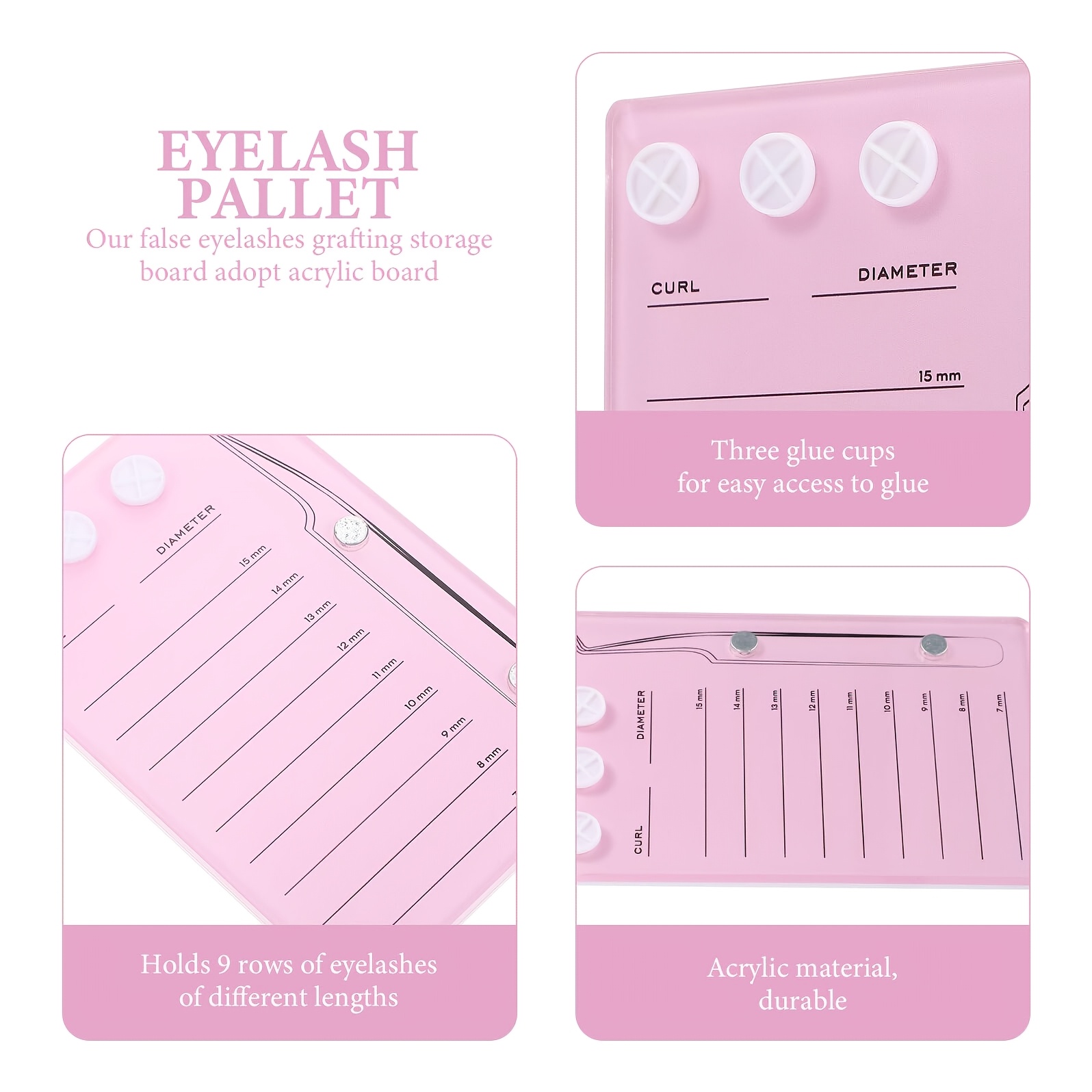 Magnetic Acrylic Eyelash Exten - đánh giá và giá Eyelash Extension Menu