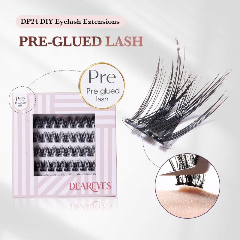 DearEyes DP-24 Self Adhesive E - đánh giá và giá Eyelash Extension No 10