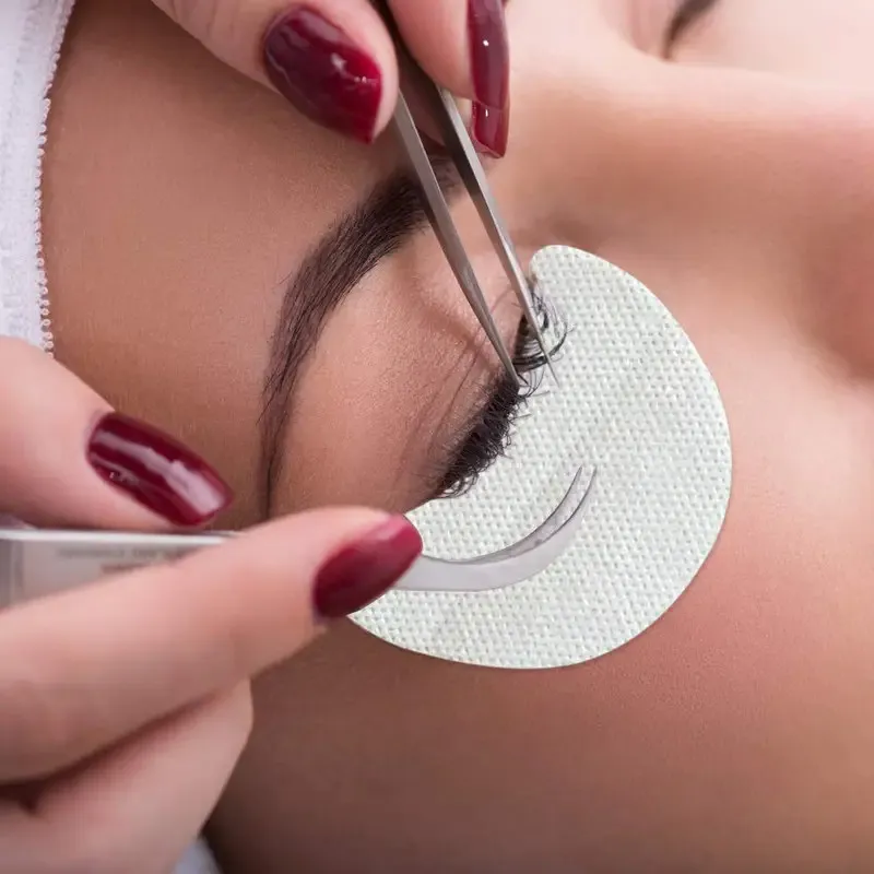 Disposable Cotton Eyelashes Pa - đánh giá và giá Eyelash Extension Eye Mask
