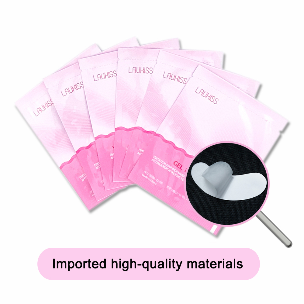 50/200/500 Laukiss Under Eyela - đánh giá và giá Eyelash Extension Eye Mask