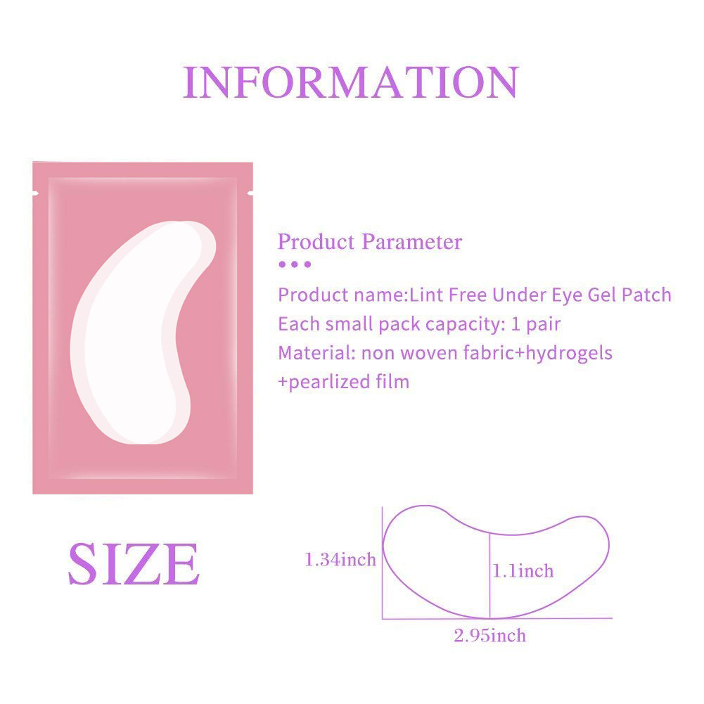 100 cặp Lông Mi Mở Rộng Giấy B - đánh giá và giá Eyelash Extension Eye Mask