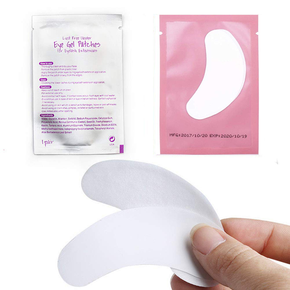 100 cặp Lông Mi Mở Rộng Giấy B - đánh giá và giá Eyelash Extension Eye Mask