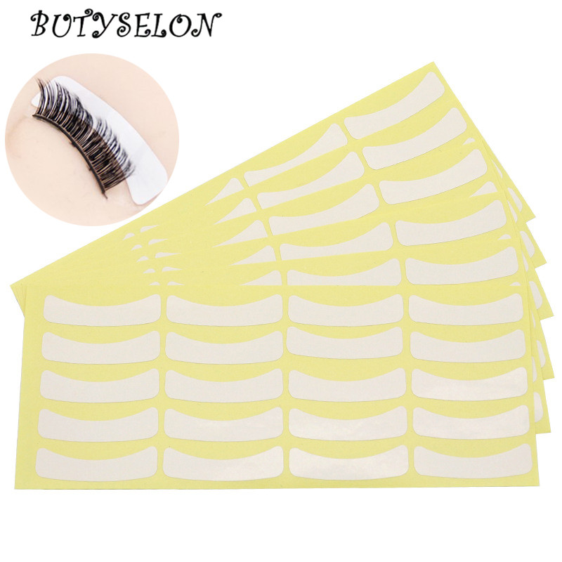 100 Đôi Cây Nối Mi Giấy Miếng  - đánh giá và giá Eyelash Extension Eye Mask