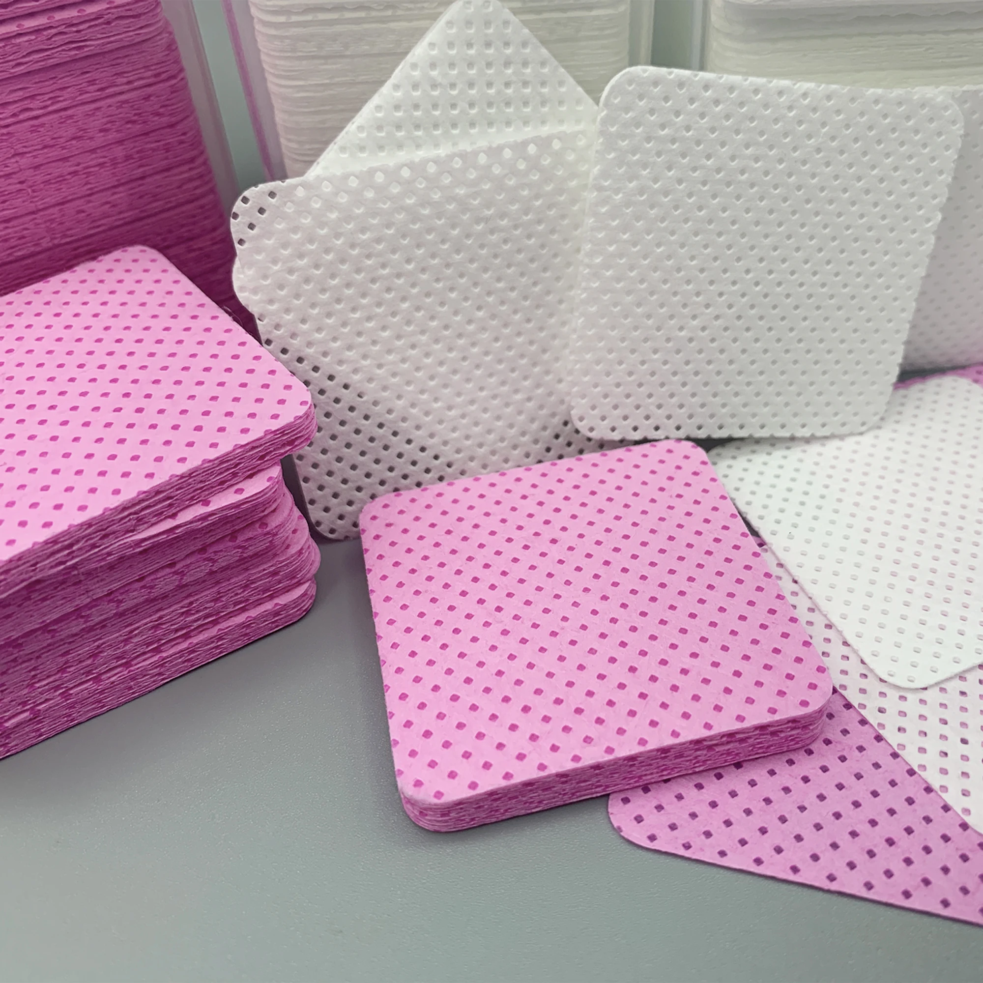100/300pcs Wipes Paper Cotton  - đánh giá và giá Eyelash Extension Glue Remover