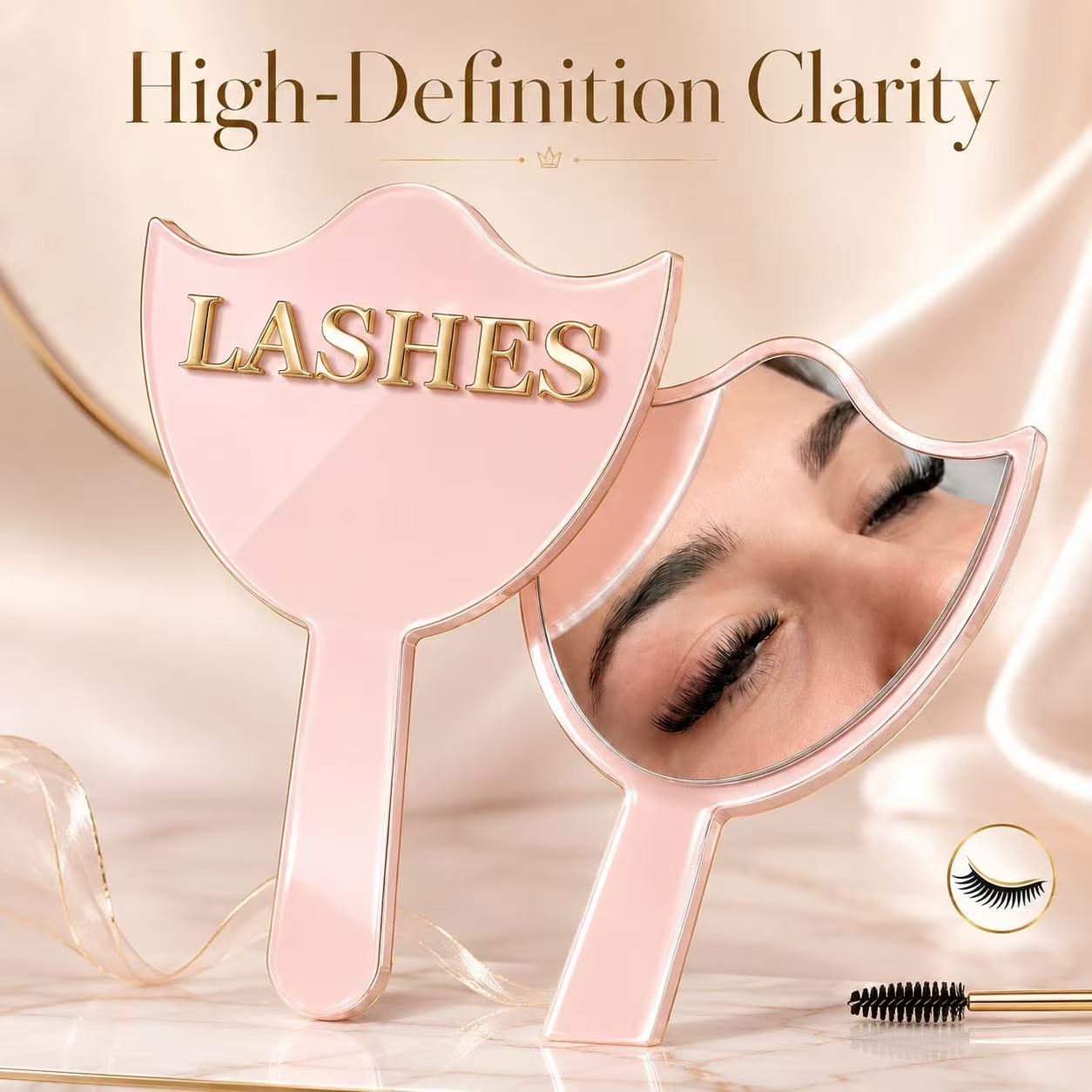 HD Glass Lash Extension Mirror - đánh giá và giá Eyelash Extension Eye Mask