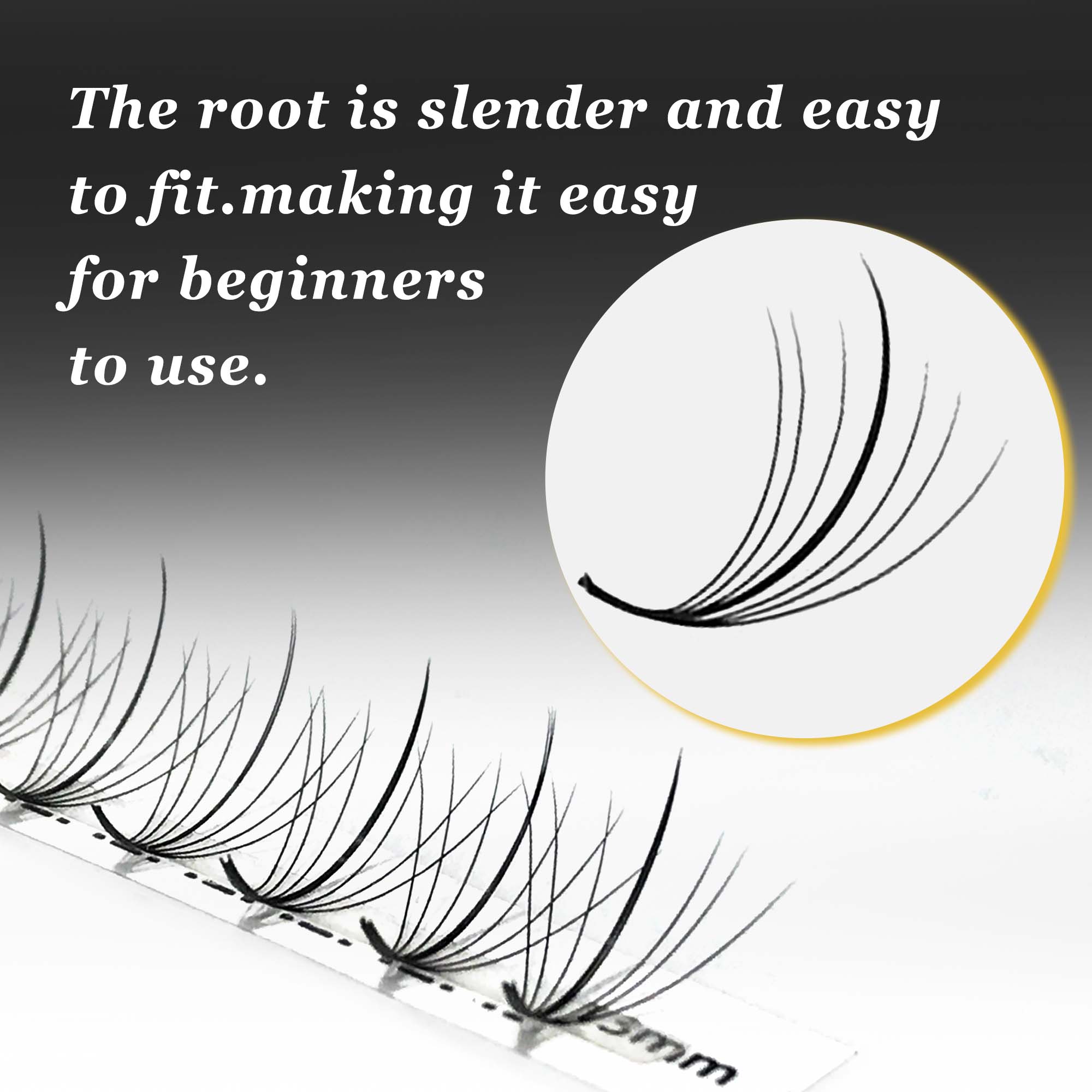 New 7D 120Fans Wispy Premade F - đánh giá và giá Eyelash Extension Hybrid
