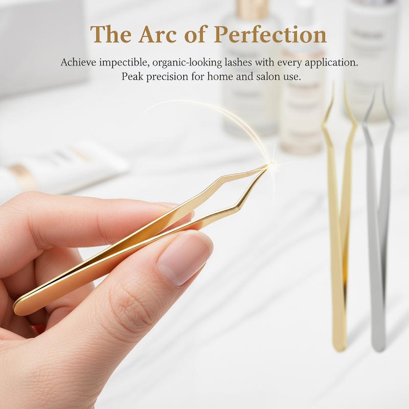 @*1 Set Stainless Steel Eyelas - đánh giá và giá Lash Extension Tweezers