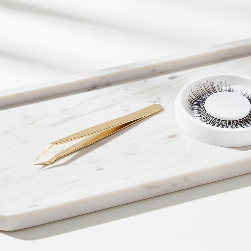 @*1 Set Stainless Steel Eyelas - đánh giá và giá Lash Extension Tweezers