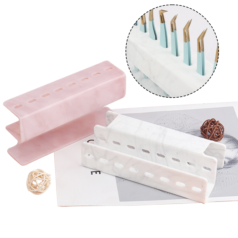 8 Holes Tweezers Display Stand - đánh giá và giá Lash Extension Tweezers