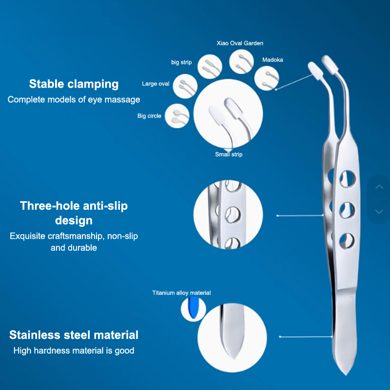 Eyelid Tweezers Meibomian Glan - đánh giá và giá Lash Extension Tweezers