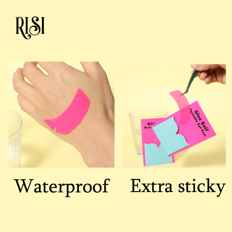 RISI Super Sticky Silicone Eye - đánh giá và giá Eyelash Extension Eye Mask