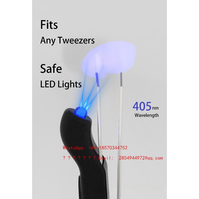 Wireless Handheld UV Lash Lamp - đánh giá và giá Lash Extension Tweezers