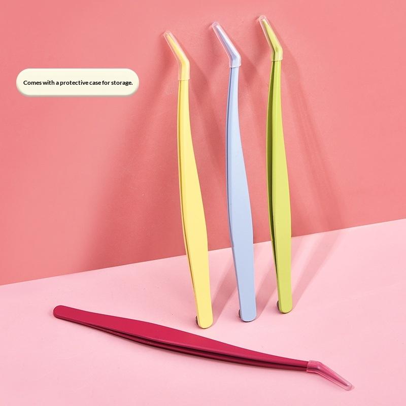 Stainless Steel Lash Grafting  - đánh giá và giá Lash Extension Tweezers