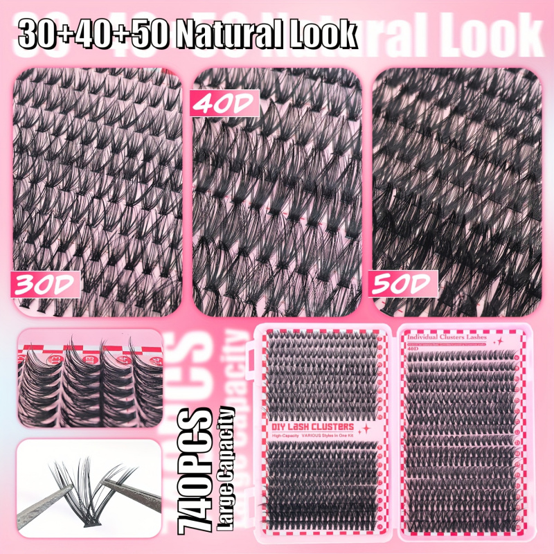 740/200pcsCluster Eyelash Exte - đánh giá và giá Lash Extension Tweezers