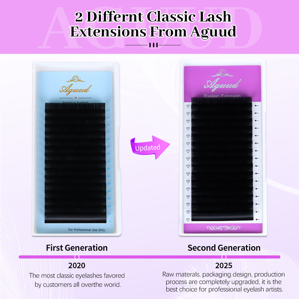 AGUUD 5 trays/lot NEW Super Ma - đánh giá và giá Eyelash Extensions Classic