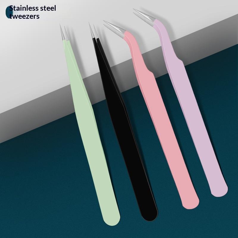 Stainless Steel Tweezers  Prec - đánh giá và giá Lash Extension Tweezers