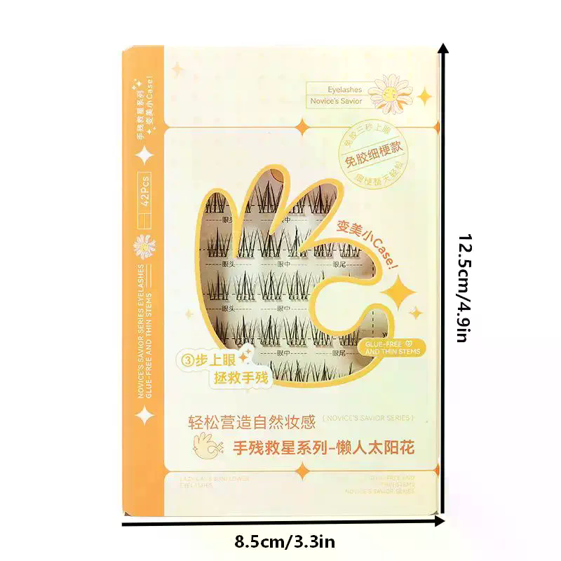 7 Rows Self-Adhesive Eyelashes - đánh giá và giá Eyelash Extension Adhesive