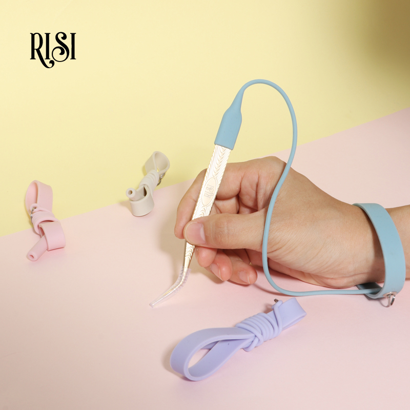 RISI Silicone Eyelash Extensio - đánh giá và giá Lash Extension Tweezers